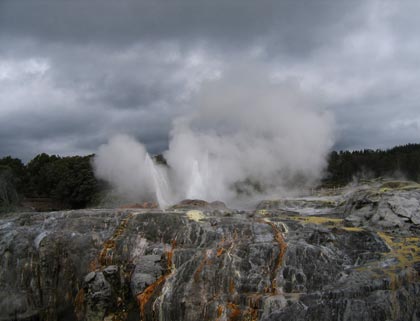 Pohutu Geyser, Rotorua, New Zealand